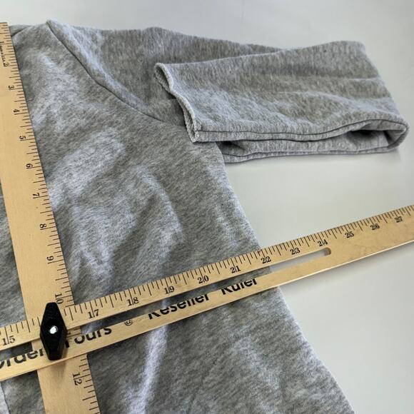 Athleta‎ Cardigan Womens Small Grey Heathered Nirvana Wear Two Ways Sweater - Picture 10 of 10